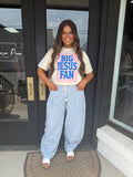 Big Jesus fan tee