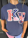 Patchwork Patriot KY Tee