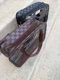 Luxe travel clear bag