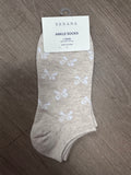 Bow ankle socks