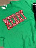 Merry appliqué Crewneck
