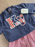 Patchwork Patriot KY Tee