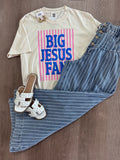 Big Jesus fan tee