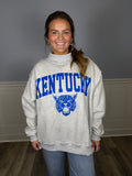 Kentucky mascot reversible mock neck