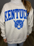 Kentucky mascot reversible mock neck