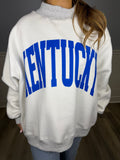 Kentucky mascot reversible mock neck