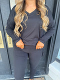 Black legging set