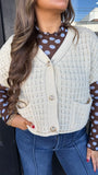 Polka dot mesh long sleeve