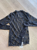 Black lace top