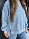 Dusty blue pullover