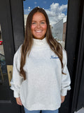 Kentucky embroidered mockneck