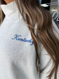 Kentucky embroidered mockneck