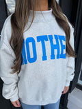 Mother/ COOL MOM reversible mock neck