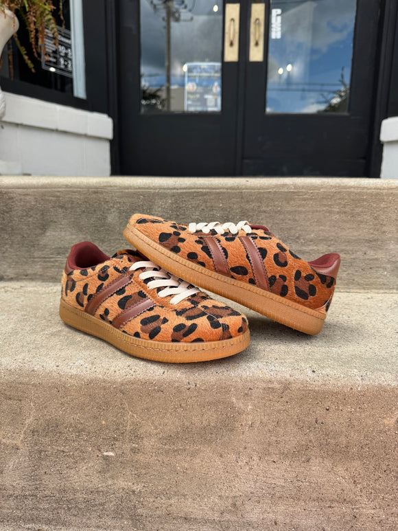 Cheetah print sneakers