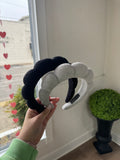 Black skincare headband