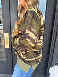 Dark camo crewneck