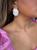 Luxury Hammered Stud Earrings: GCR