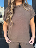 Brown washed set