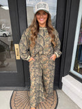 Camo long sleeve pants set
