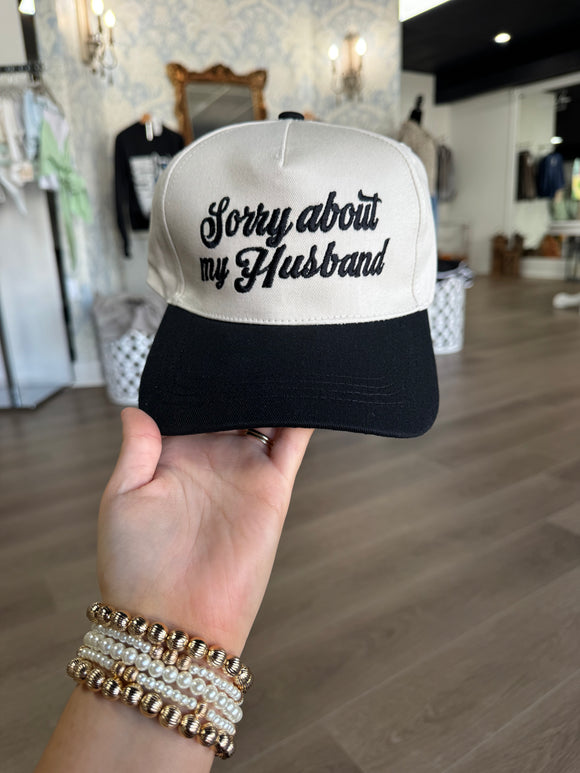 Sorry about my husband trucker/ black