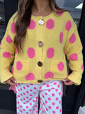Sunny Days Polka Dot Sweater