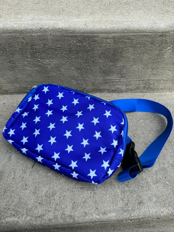 Seeing stars adjustable belt bag