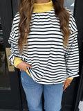Yellow Trim Harbor Stripe