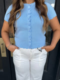 Springtime Scallop Top