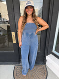 Sunset washed jumpsuit- navy