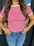 Sweet & Simple Stripe Tee