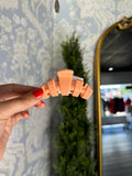 Classic peach fuzz small hair clip