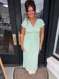 The Homeroom Dress- Candy Green