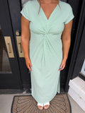 The Homeroom Dress- Candy Green