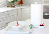 pinstripes melamine paper towel holder