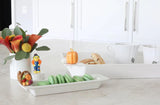 pinstripes cracker tray