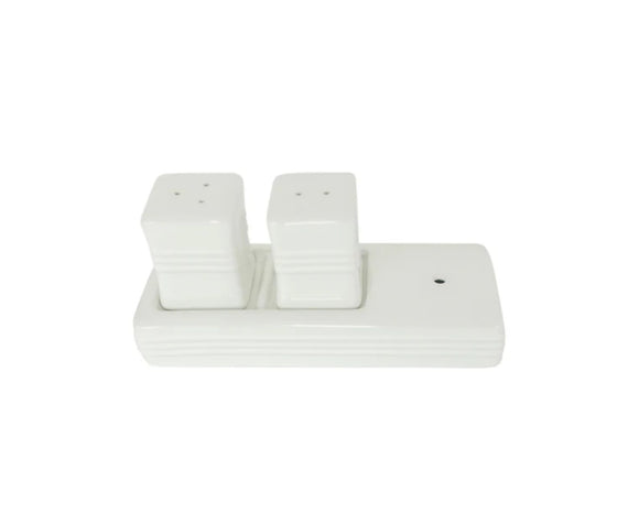 pinstripes salt & pepper shakers