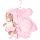 Bishop Zig-Zag Smocked Dress: 3 Month