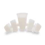 Classic Hair Clip | Large | Coconut White