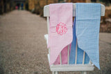 Newborn Bow Sash: Solid Light Pink