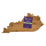 Kentucky State-Shaped Bamboo Serving & Cutting Board