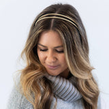 Women's Headband | Gold Headband | Thin Headband