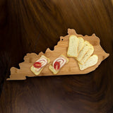 Kentucky State-Shaped Bamboo Serving & Cutting Board