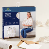 Taupe Checkerboard Mom Boss™ 4-in-1 multi-use cover