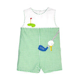 Sunsuit with Golf Themed Applique: 6 Month